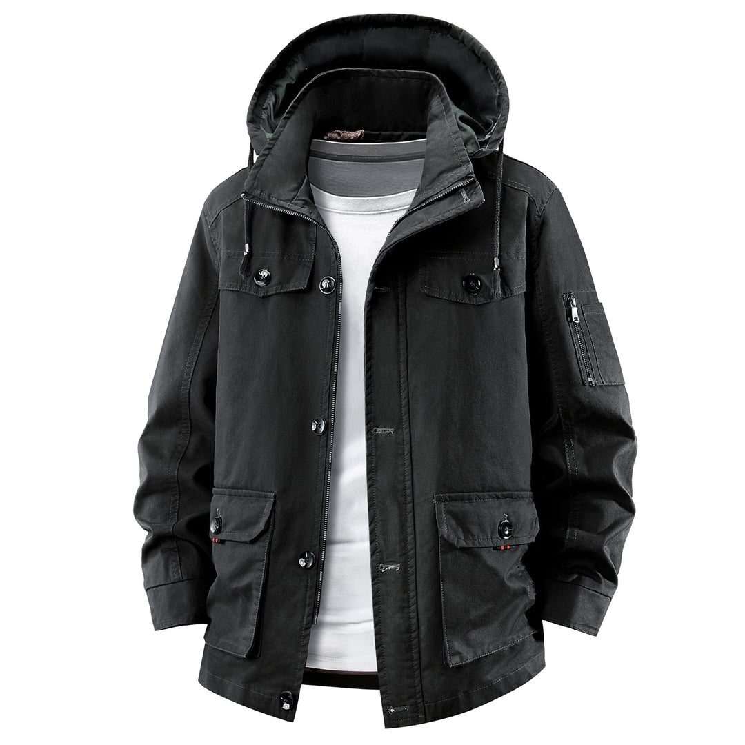 Men's Lightweight Outdoor Jacket with Practical Pockets Mune Fashion