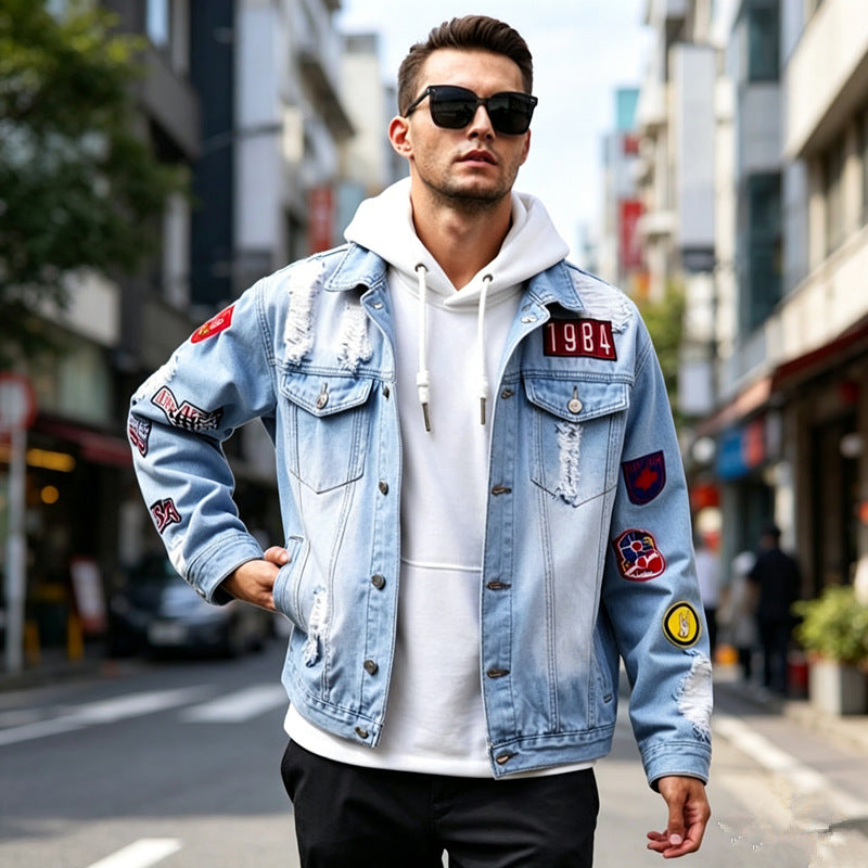 Men's Denim Jacket Mune Fashion