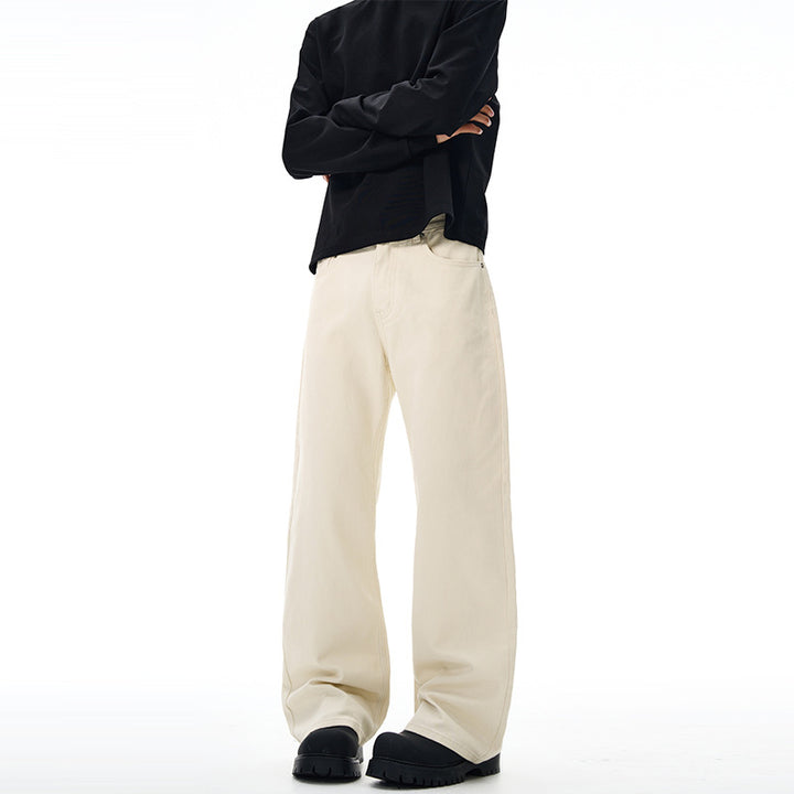 Men's Oversized Cotton Palazzo Pants with Straight Ultra Wide Leg Mune Fashion
