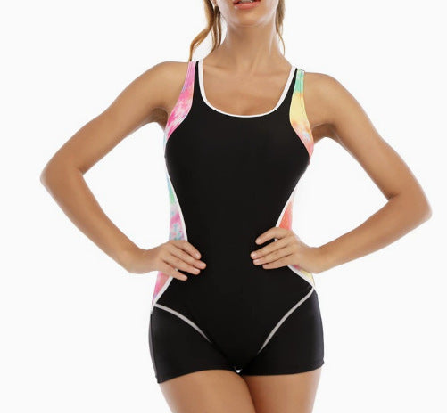 Ladies sporty swimsuit with shorty cut Mune Fashion