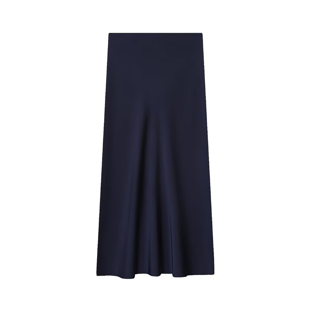 Women's flowing maxi skirt with high waist and flattering A-line cut Mune Fashion