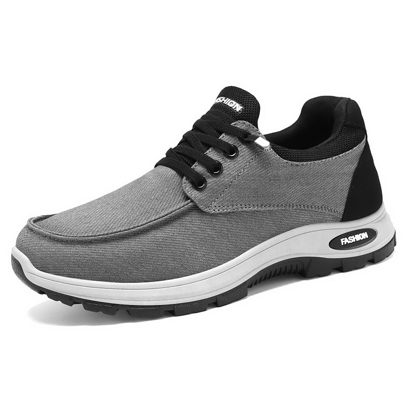 Men's robust leisure outdoor sneakers with reinforced toe cap, profiled rubber sole and cushioning EVA midsole Mune Fashion