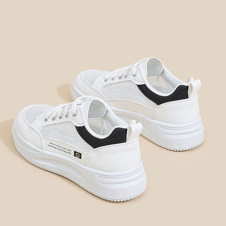 Women's Breathable Sneakers with Comfortable Platform Mune Fashion