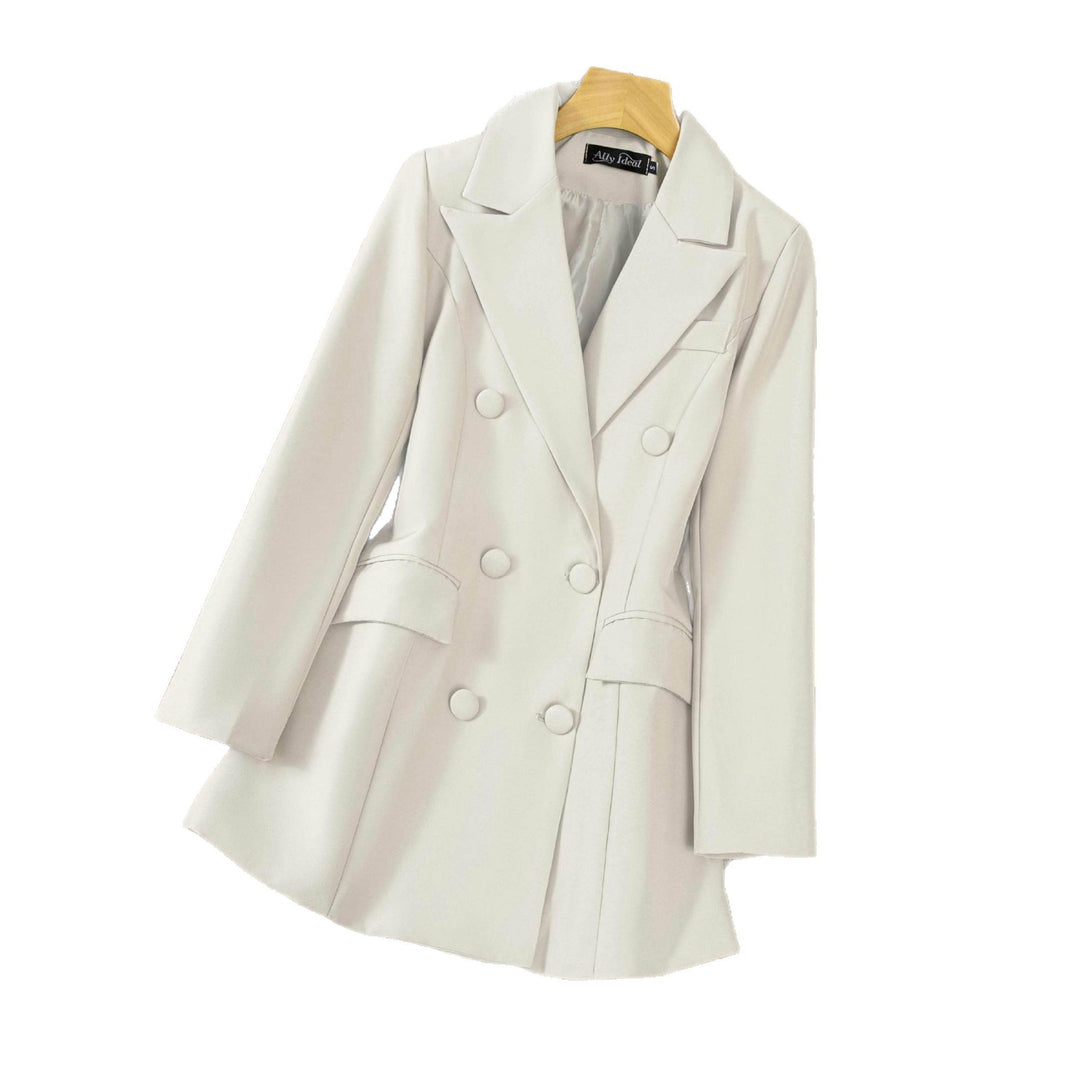 Women's Stylish Double-Breasted Blazer Mune Fashion