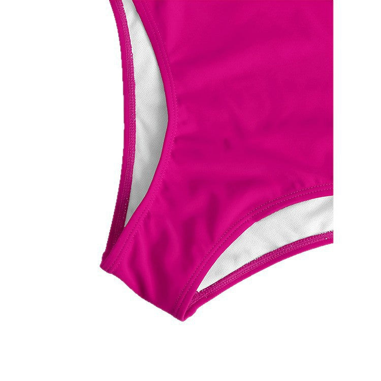 Ladies One-Sided Swimsuit Mune Fashion
