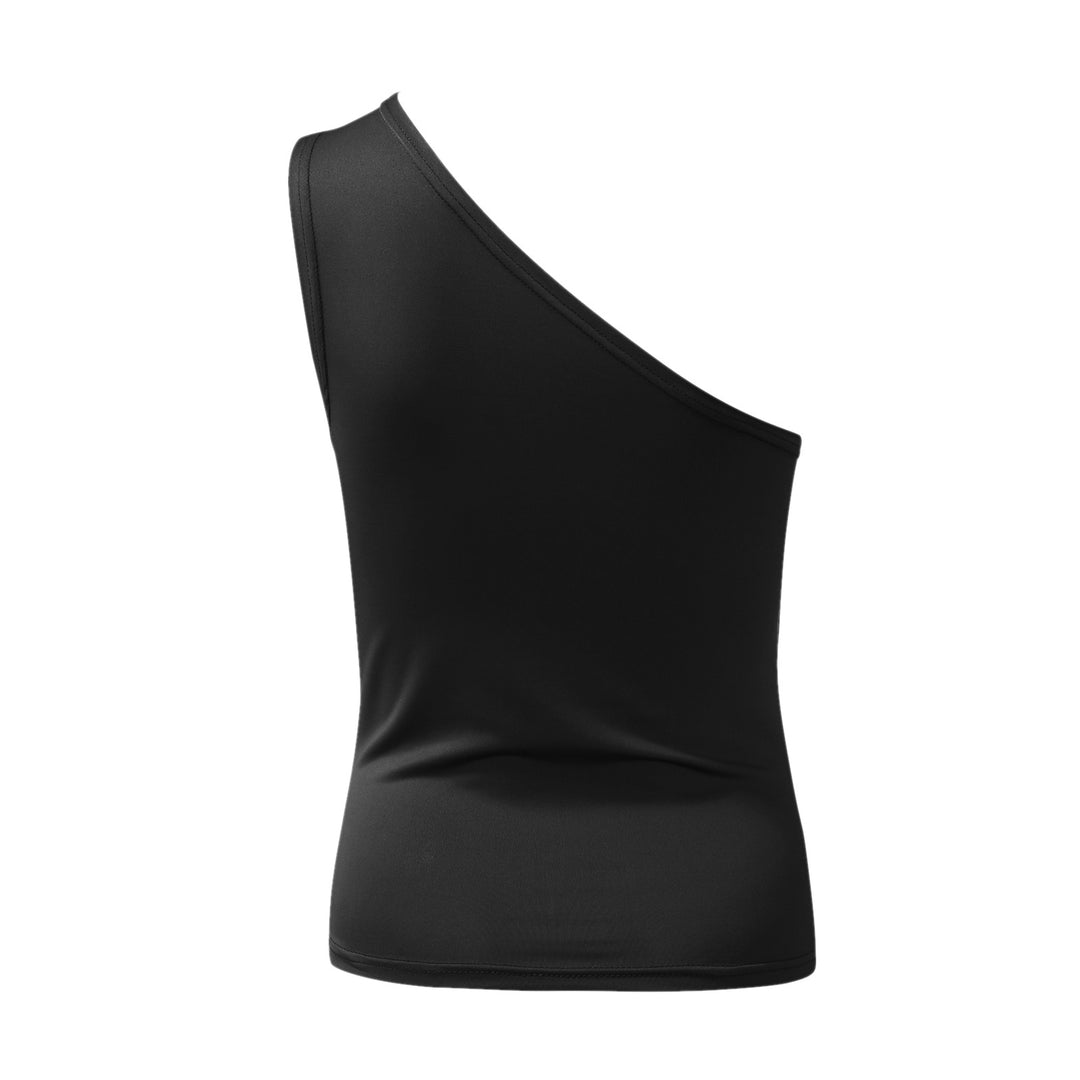 Women's asymmetrical bodysuit with trendy cut-out Mune Fashion