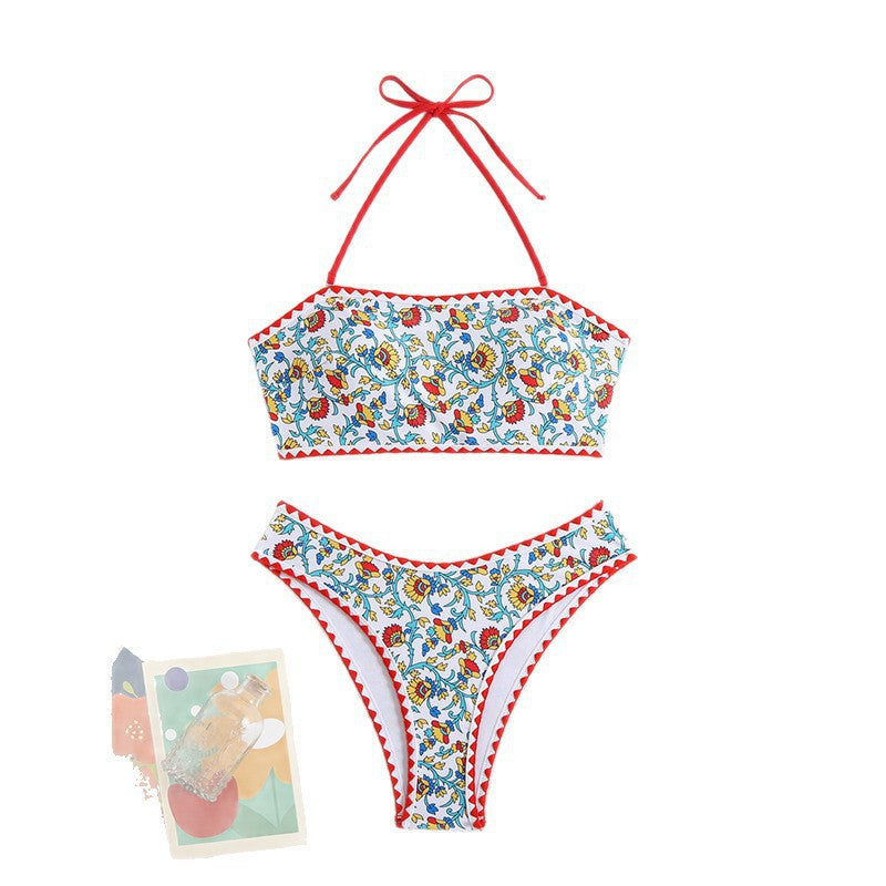 Ladies Two-Piece Swimsuit Mune Fashion