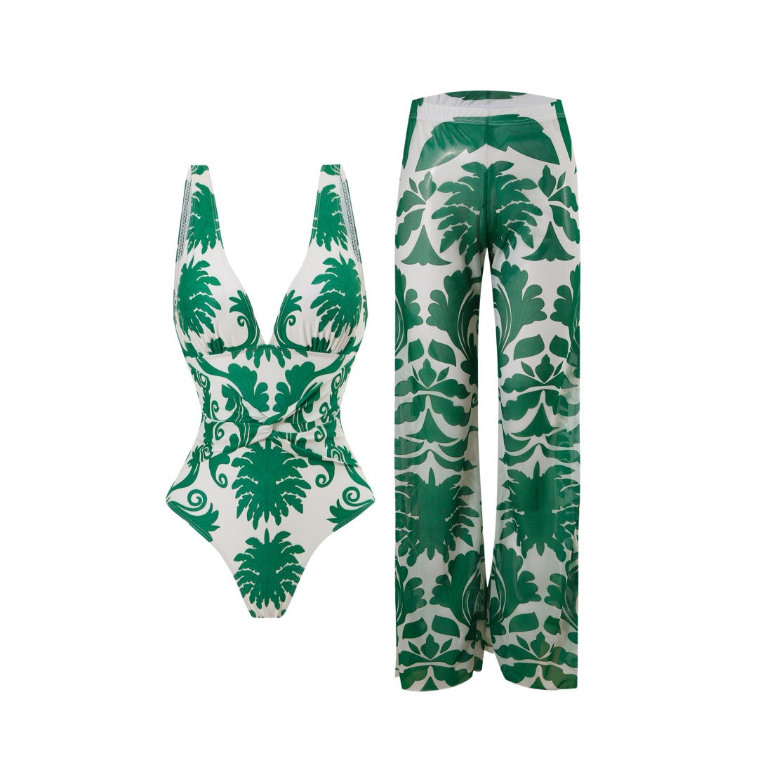 Women's swimsuit with playful cut and high leg cut Mune Fashion