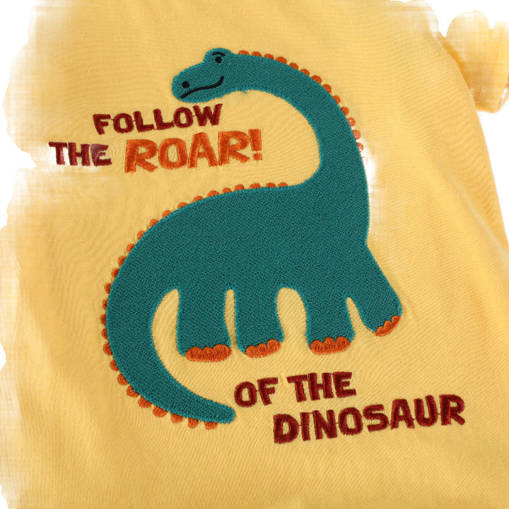 Boys T-shirt with creative dinosaur appliqués Mune Fashion