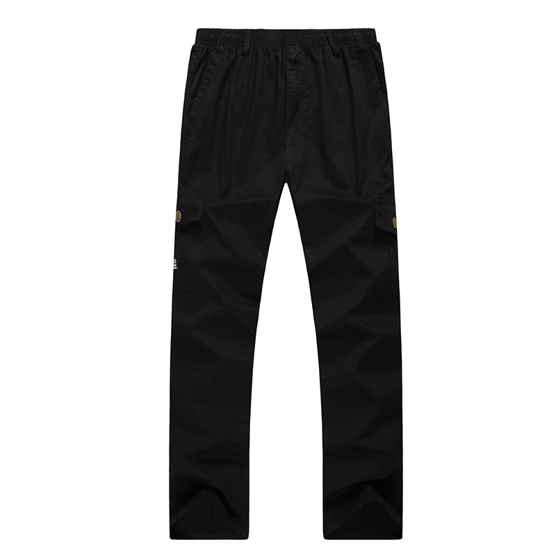 Men's wide cargo pants with multiple pockets & relaxed baggy cut Mune Fashion