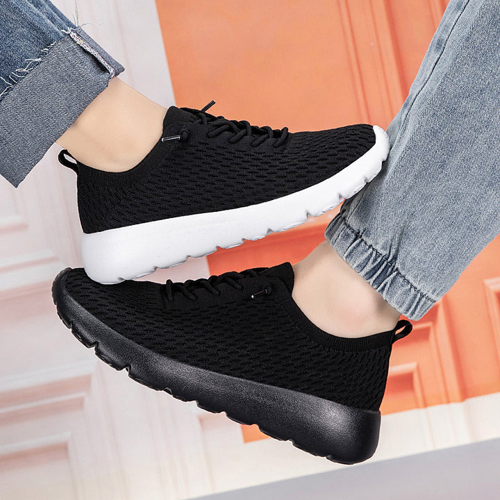 Unisex nan lightweight knitted slip-on with contoured comfort footbed and shock-absorbing wave sole Mune Fashion
