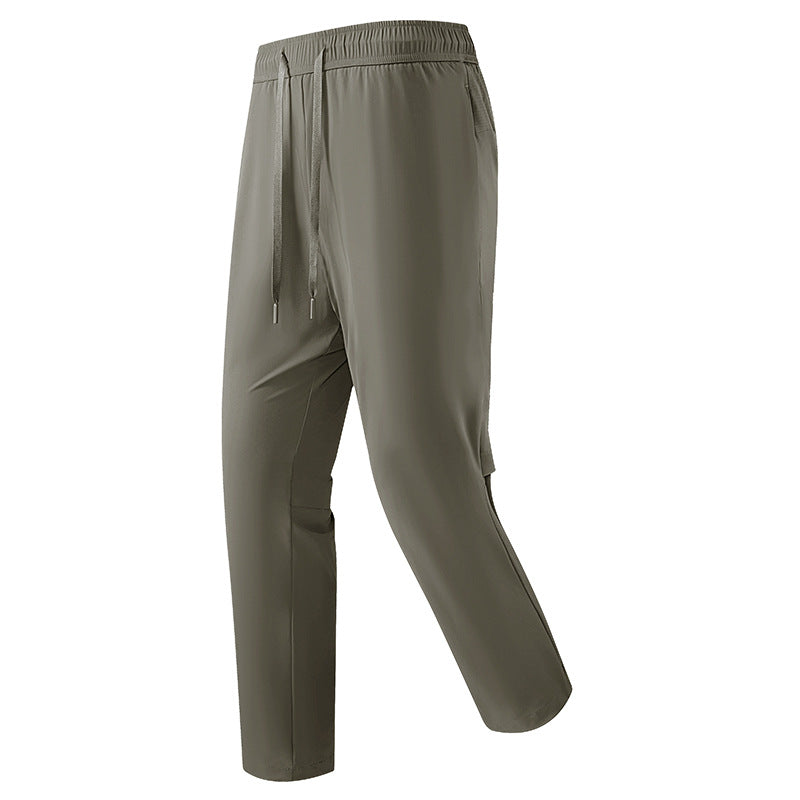 Men's sporty joggers with elastic waistband and side pockets Mune Fashion
