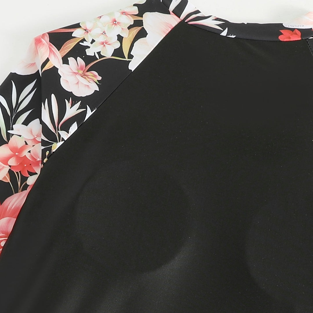 Women's Rashguard and Swim Shorts Set Mune Fashion