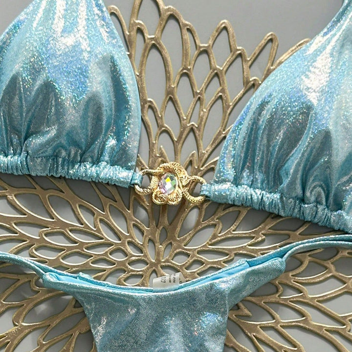 Women's Shiny Bikini Mune Fashion