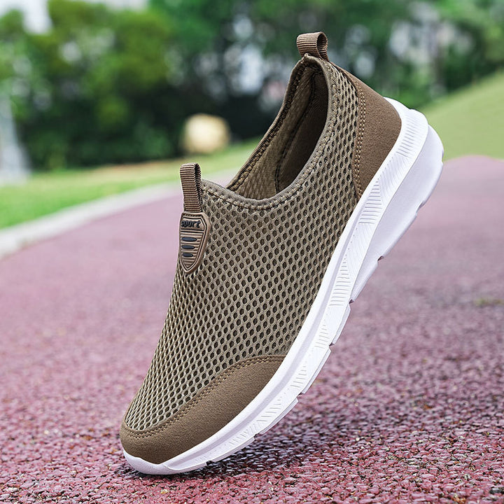Unisex nan ultralight mesh slip-on with viscoelastic footbed and flexible non-slip outsole Mune Fashion