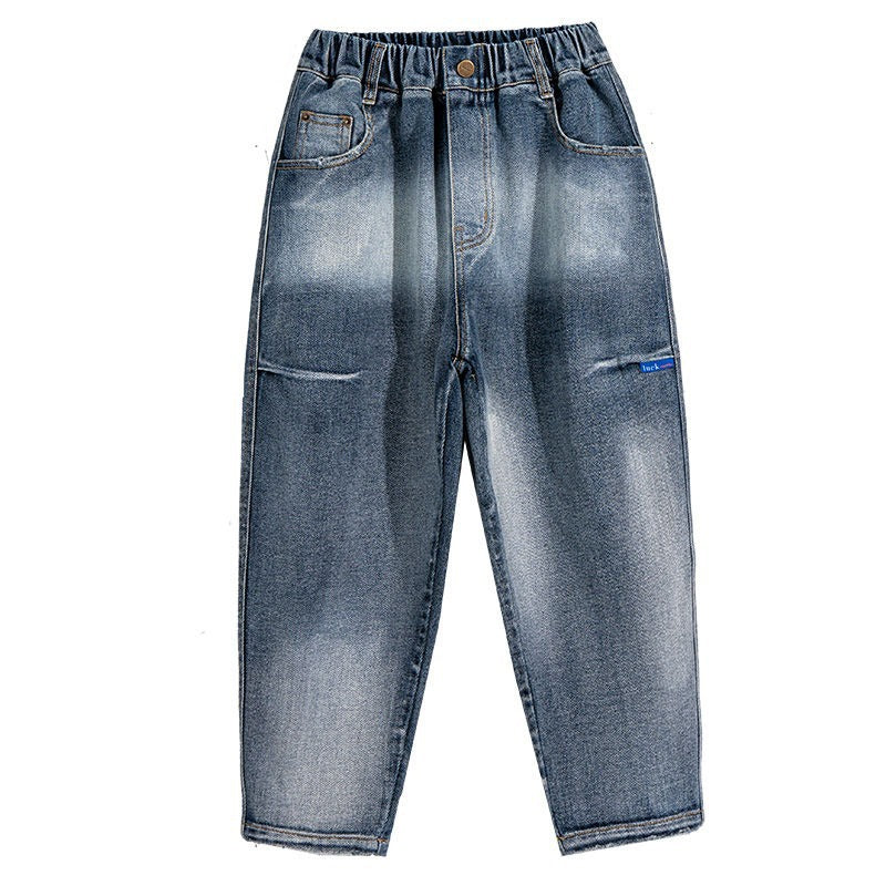 Unisex casual baggy jeans with creative design elements Mune Fashion