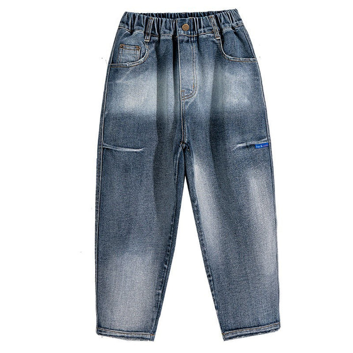 Unisex casual baggy jeans with creative design elements Mune Fashion