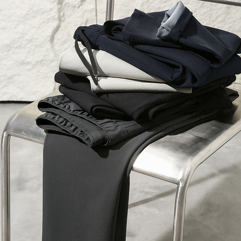 Men Comfortable Relaxed-Fit Leisure Pants Mune Fashion