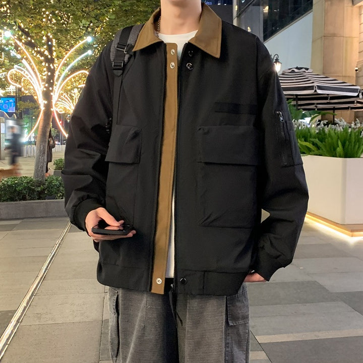 Men's multifunctional jacket with generous pockets Mune Fashion