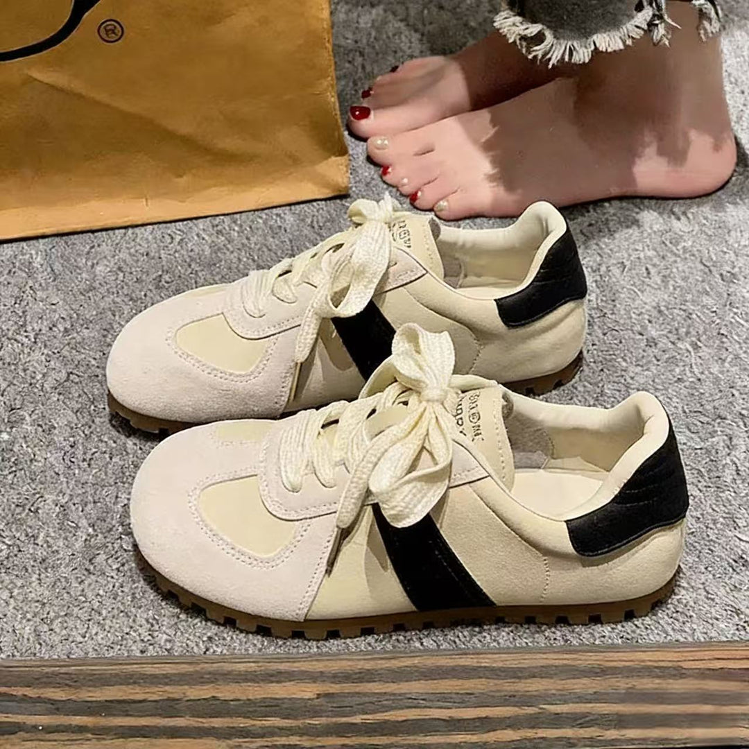Women's casual sneakers made of high-quality suede with comfortable sole Mune Fashion