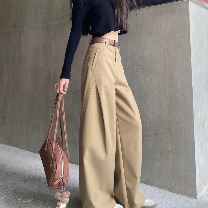 Ladies fashionable and casual high thousands pants Mune Fashion