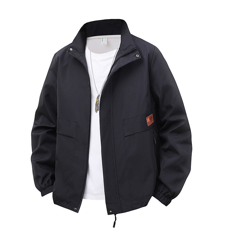 Men's waterproof jacket with practical pockets Mune Fashion