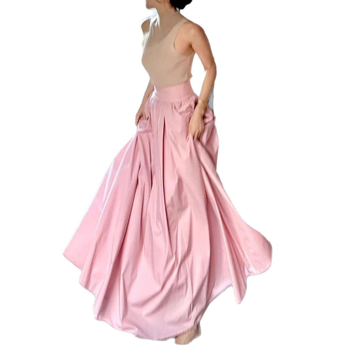 Ladies Flowing Maxi Skirt Mune Fashion