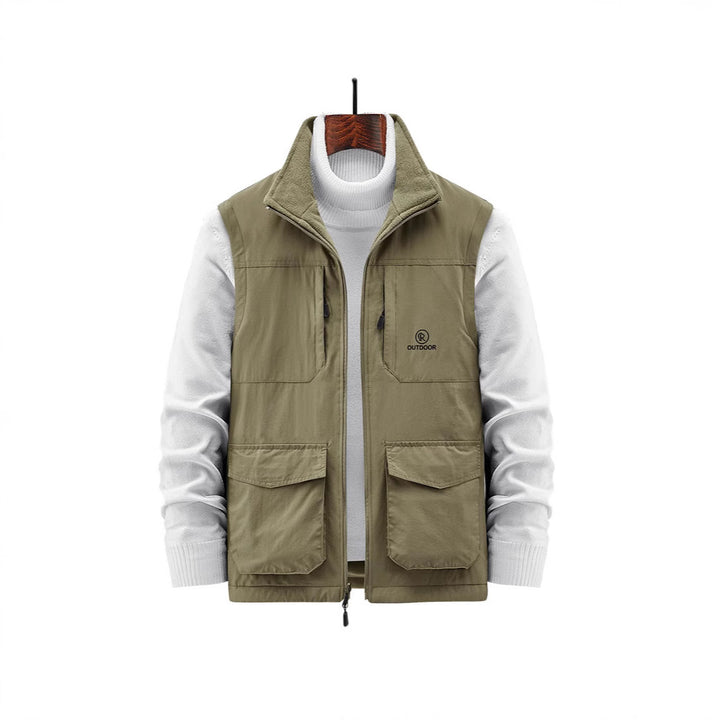 Men's Robust Functional Vest with Many Pockets Mune Fashion