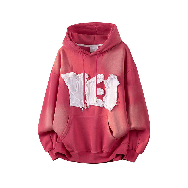 Unisex Oversize Hoodie with handwritten graphic print, kangaroo pocket & ribbed hem Mune Fashion