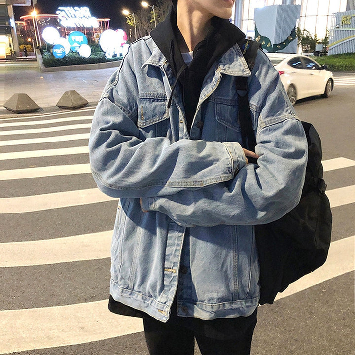 Men's Casual Denim Jacket in Vintage Style Mune Fashion