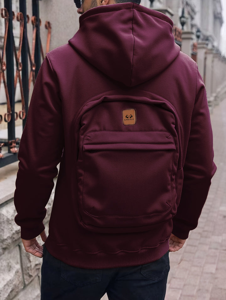 Men's Fashion Hooded Jacket with Practical Pockets Mune Fashion