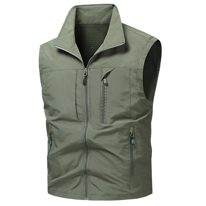 Men's Multifunctional Vest with Practical Pockets Mune Fashion