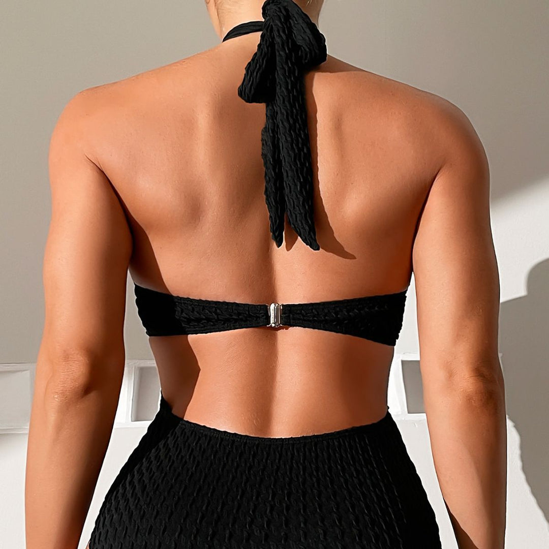Women Elegant Cut Swimsuit with Refined Ruffle Details Mune Fashion