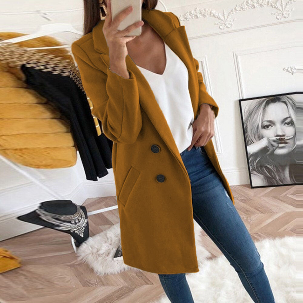 Ladies Elegant Oversize Blazer Mune Fashion