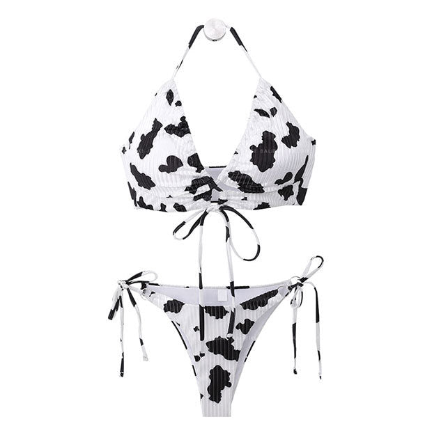 Women refined crop top bikini set Mune Fashion