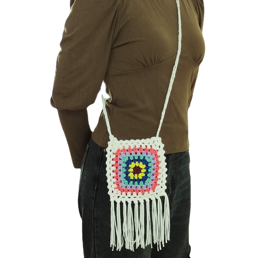 Women Handcrafted Crochet Bag Mune Fashion