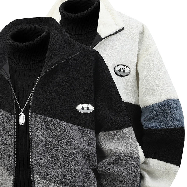 Women Fluffy Fleece Jacket Mune Fashion
