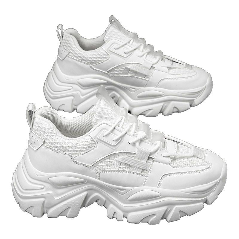 Ladies sporty sneakers with non-slip sole and breathable mesh inserts Mune Fashion