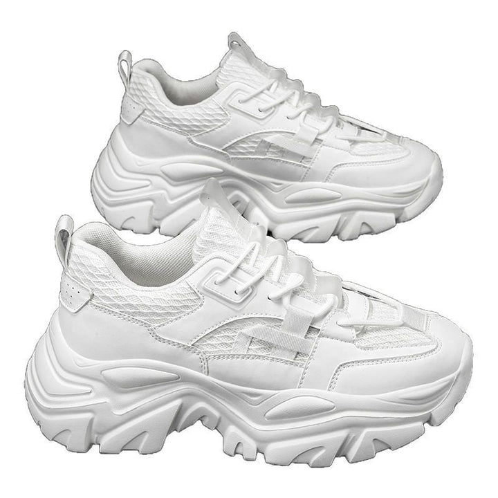 Ladies sporty sneakers with non-slip sole and breathable mesh inserts Mune Fashion