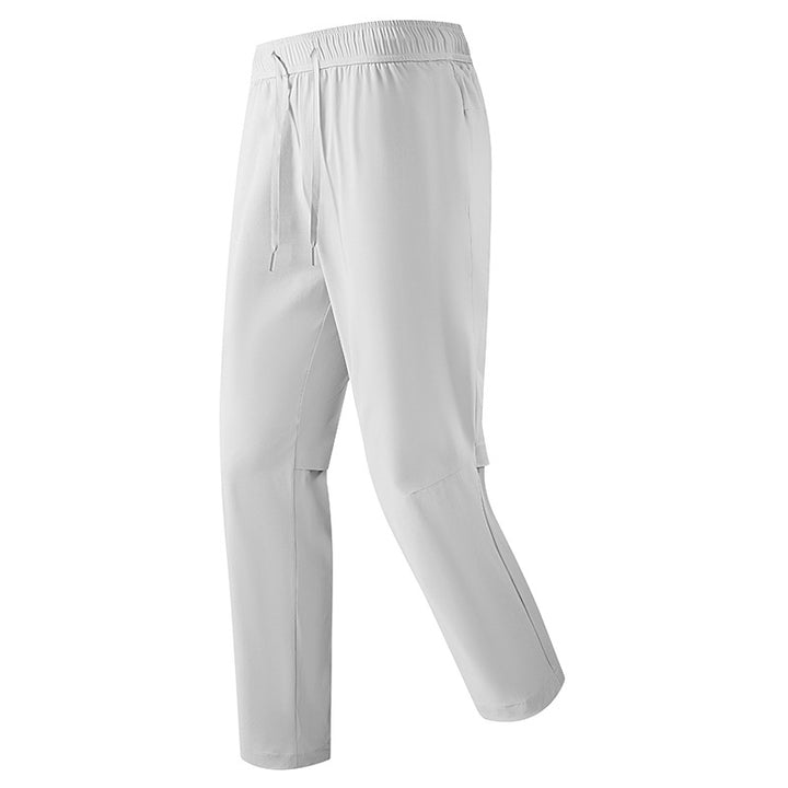 Men's sporty joggers with elastic waistband and side pockets Mune Fashion