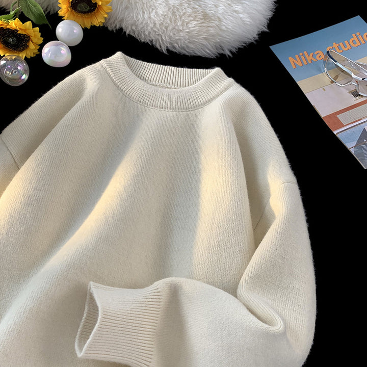 Women Oversized Knit Sweater Mune Fashion