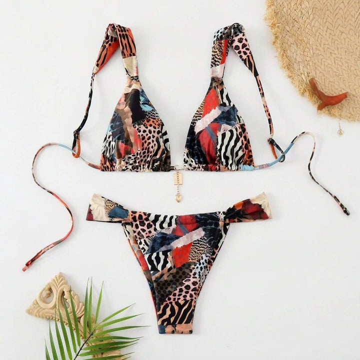 Women Colorful Swimsuit Mune Fashion