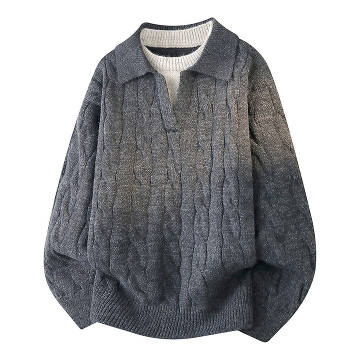 Women Oversized Knit Sweater Mune Fashion