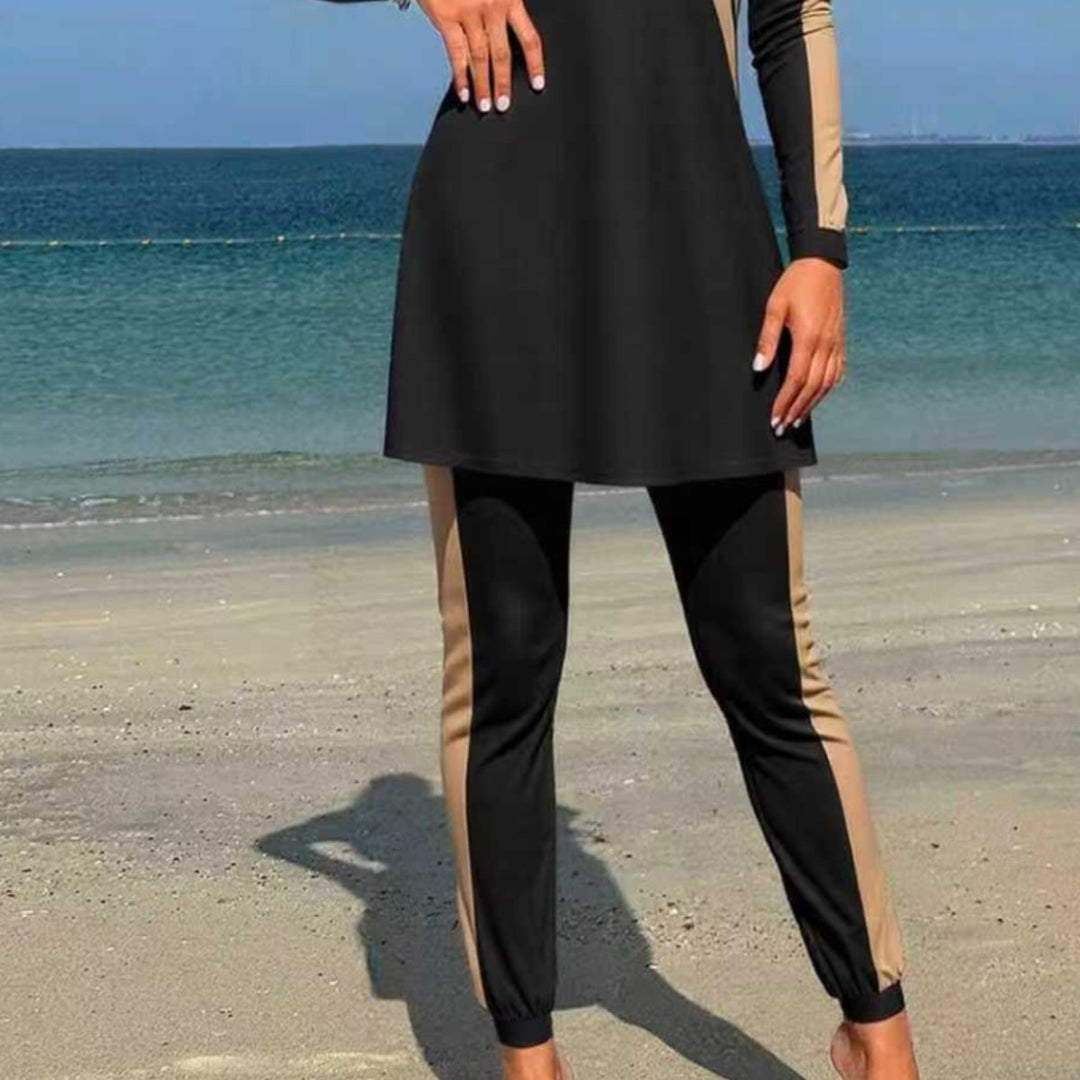 Women's sports top with elegant leggings Mune Fashion