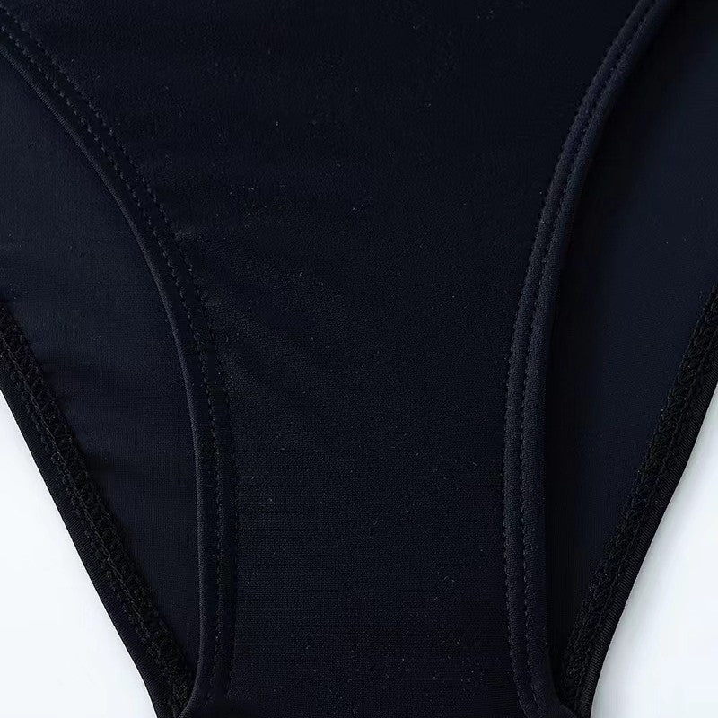 Ladies' one-piece swimsuit with asymmetrical cut and gathering Mune Fashion