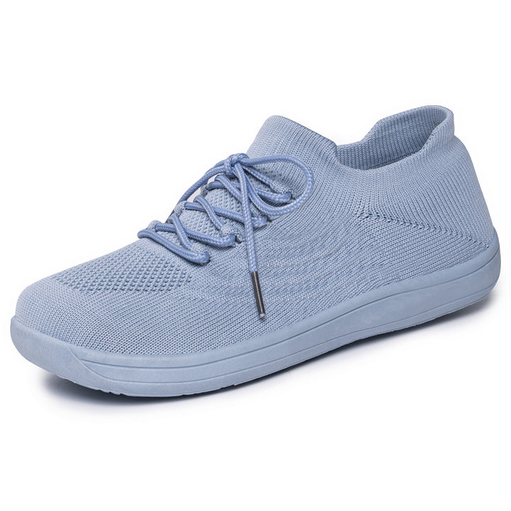 Women's ultra-light everyday knit trainers with sock-like entry and orthopedic memory midsole Mune Fashion