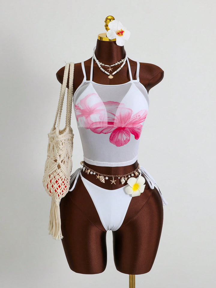 Women's swimsuit with trendy graphic design Mune Fashion