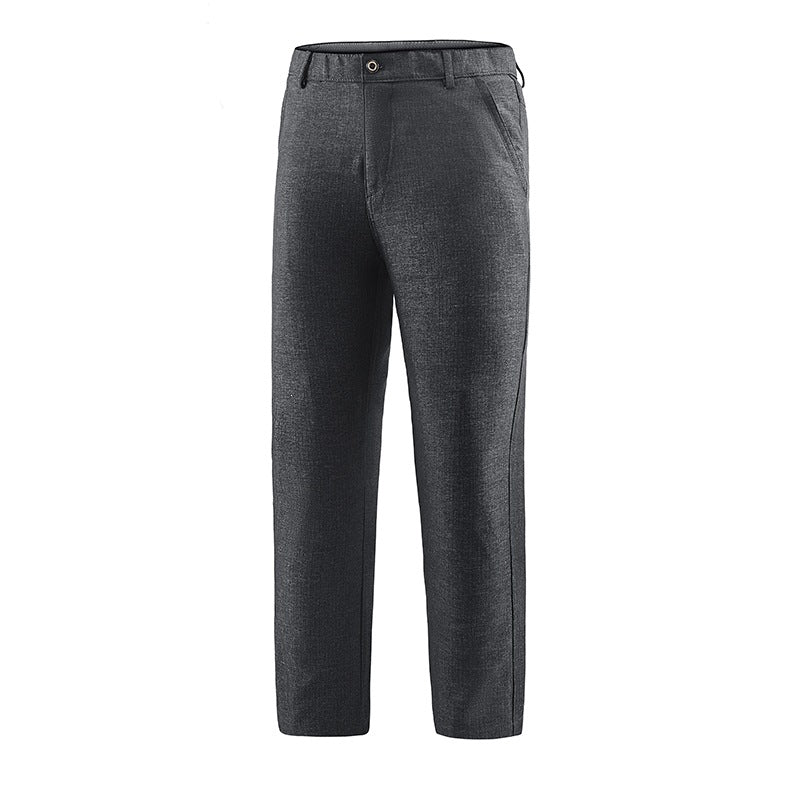 Men's tailored chinos with straight leg, belt loops & welt seam Mune Fashion
