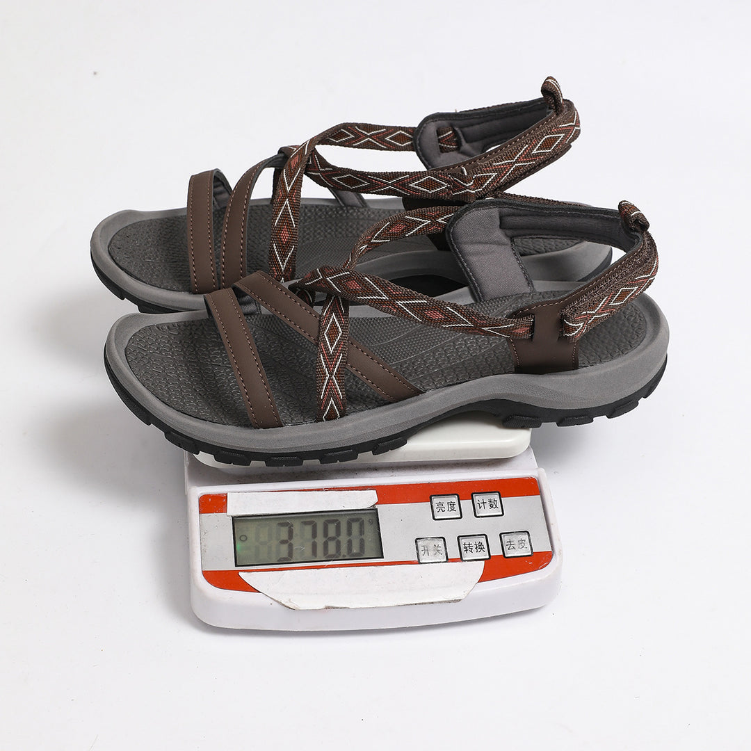 Women's outdoor trekking sandal with padded footbed and non-slip sole Mune Fashion