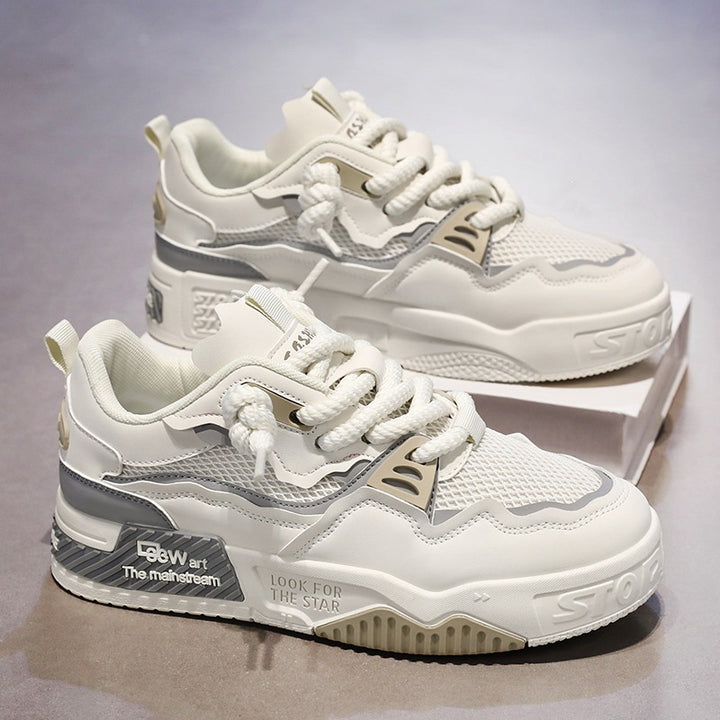 Men's Sporty Sneakers with Cushioned Sole Mune Fashion